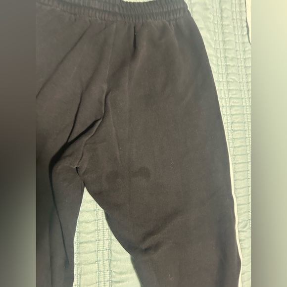 Adidas Kids Black Sweat Pants w/ Drawstring and pockets - size xs - Picture 7 of 10